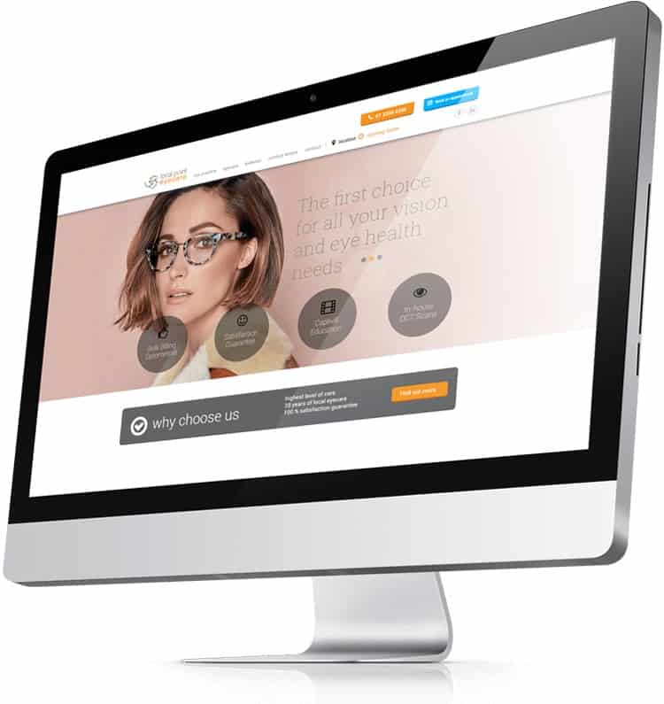 Optometry Website Design